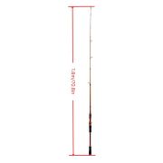 Fly Fishing Rods, Ultra Light Weight Classic Fast Super Fiberglass Fly Rods with Carrying Bag
